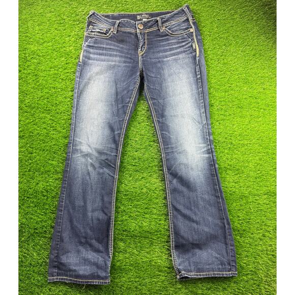 Silver Jeans Suki Mid Bootcut Denim Jeans Women’s W31 L33 Medium Wash - Picture 2 of 7